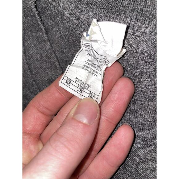 Vtg 2006 Chicago Bears Playoffs Shirt Mens 2XL Gray Crew Neck Short Sleeve Y2K - Picture 3 of 5